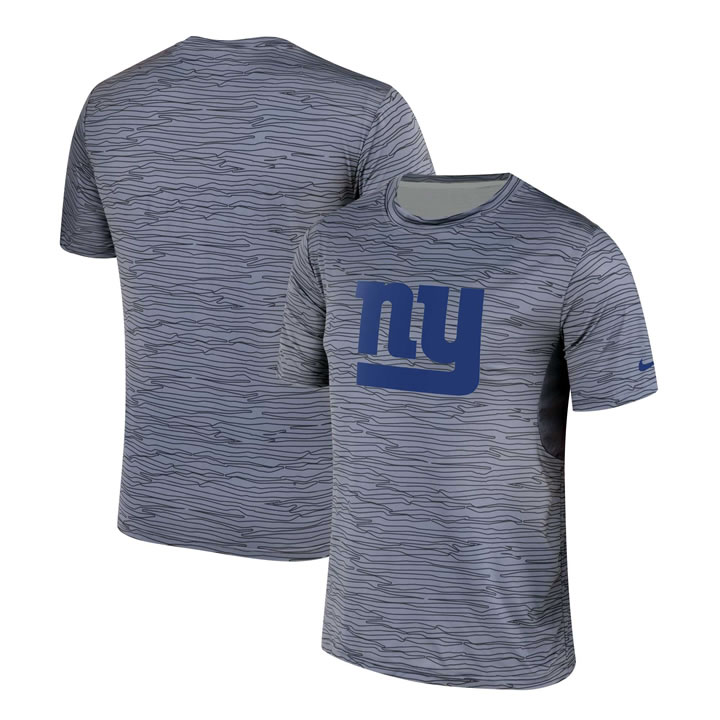 New York Giants Nike Gray Black Striped Logo Performance T-Shirt,We sell and wholesale New York Giants Nike Gray Black Striped Logo Performance T-Shirt on line form chian!